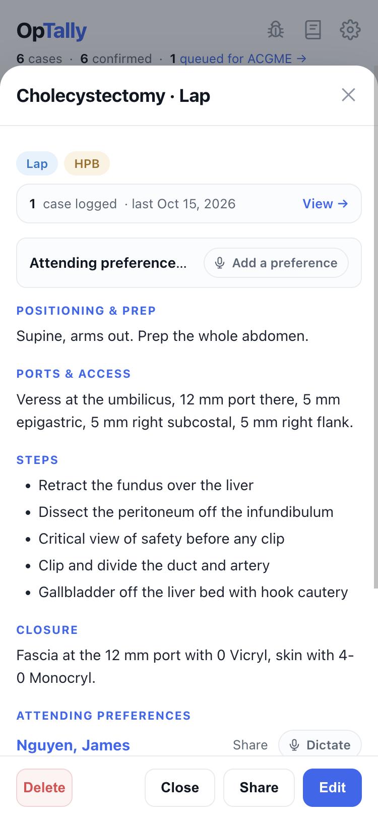 A technique page